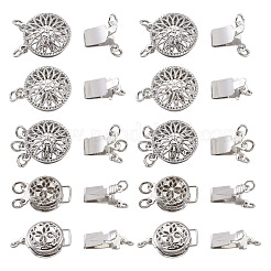 28Pcs 6 Style Brass Box Clasps&nbsp;FIND-TA0001-53
