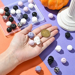 Halloween Theme Food Grade Eco-Friendly Silicone Beads&nbsp;SIL-YW0001-45