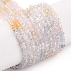 Natural Morganite Beads Strands&nbsp;G-F770-D04-02