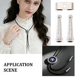 12Pcs Retro Zinc Alloy Cord Ends&nbsp;FIND-CL0002-31