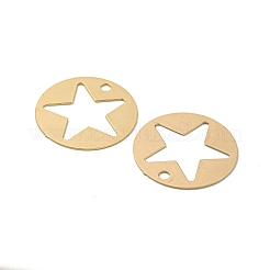 Brass Etched Metal Embellishments Pendants&nbsp;KKC-D001-10KCG