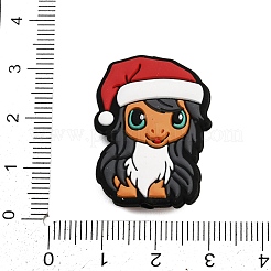 Christmas Thene Silicone Beads&nbsp;SIL-H008-01A