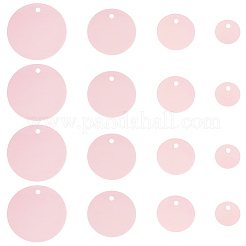 50G 4 Styles Ornament Accessories PVC Paillette/Sequins Pendants&nbsp;PVC-CY0001-02C