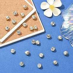 プレシオサ® マキシマ クリスタル 縫い付けフレンチカップ  チェコクリスタル  真鍮製爪付き台座付き  ラウンド(719 35 110 チャトン)  ゴールドカラー  クリスタル00030個  ss39（8.15~8.4mm）&nbsp;Y-PRC-SASS39-00030-G
