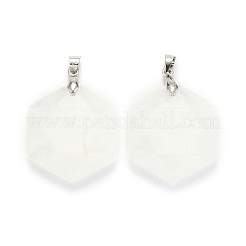 Natural Quartz Crystal Pendants&nbsp;G-F340-03F
