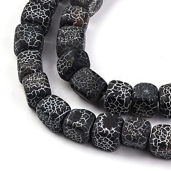 Natural Weathered Agate Beads Strands&nbsp;G-G177-E18-04