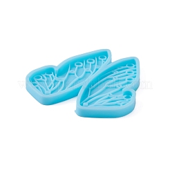 Butterfly Wings DIY Pendant Silicone Molds&nbsp;DIY-TAC0016-50