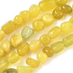 Natural Olive Jade Beads Strands&nbsp;GG-CBA9392-22