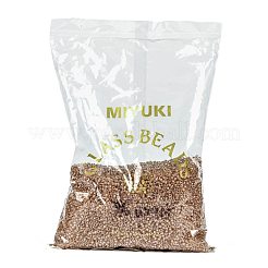 MIYUKIラウンドロカイユビーズ  日本製シードビーズ  8/0  （染められたトパーズの中のrr1129)  3mm  穴：1.1mm  約19000~20500個/ポンド&nbsp;SEED-G008-RR1129