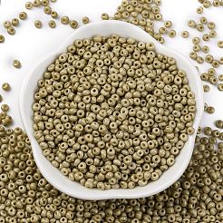 8/0 Baking Paint Glass Seed Beads&nbsp;X1-SEED-M012-02A-50