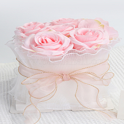 5 Yards Polyester Organza Ribbons&nbsp;SRIB-LP0001-05A