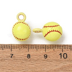 Alloy Enamel Pendants&nbsp;AL-CBAA1B9-07G-01