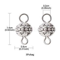 Tibetan Style Alloy Connector Charms&nbsp;PALLOY-YW0001-48