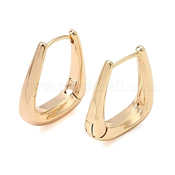 Brass Hoop Earrings for Women&nbsp;KK-CBAD29A-01G