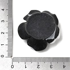 ハロー染色樹脂アクリル DIY アクセサリー  シミュレーションバロックスタイルのバラ  混合花  ブラック  11.8~34.5x15mm  50 G /袋&nbsp;FIND-SX0001-327
