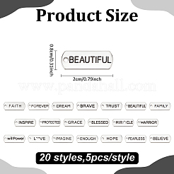 100Pcs 20 Styles Tibetan style Alloy Pendants&nbsp;FIND-AN0001-70