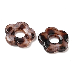 Opaque Acrylic Imitation Leopard Print Beads&nbsp;OACR-B052-02
