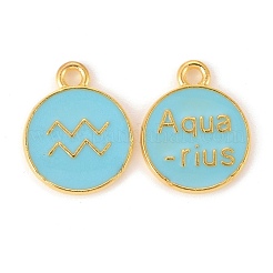 Alloy Enamel Pendants&nbsp;ENAM-S124-01B-16J
