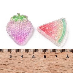 Transparent Resin Decoden Cabochons&nbsp;RESI-M045-04