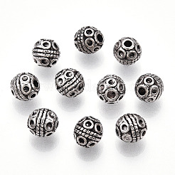 Tibetan Style Alloy Beads&nbsp;LS-TIBE-Q063-120AS-NR