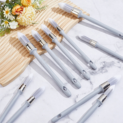 10Pcs 4 Styles Polyester Paint Brush&nbsp;AJEW-GO0005-35