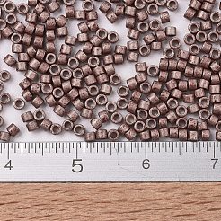 MIYUKIデリカビーズ  シリンダー  日本製シードビーズ  11/0  （db1842f）デュラコート亜鉛メッキマットダークベリー  1.3x1.6mm  穴：0.8mm  約2000PCS /ボトル  10 G /ボトル&nbsp;SEED-JP0008-DB1842F