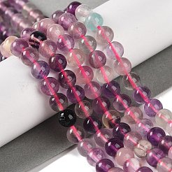 Natural Fluorite Beads Strands&nbsp;G-P530-B09-02