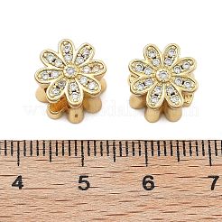 Daisy Flower European Beads&nbsp;KK-Q006-41G-01