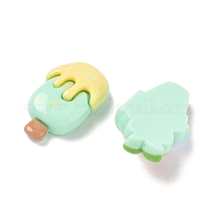 不透明な樹脂模倣食品カボション  アイスクリーム＆クリーム  ミックスカラー  22.5~30x16.5~20.5x8.5~10.5mm&nbsp;RE-CBABBBE-03