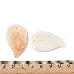 Natural Freshwater Shell Carved Pendants&nbsp;SHEL-K006-54A