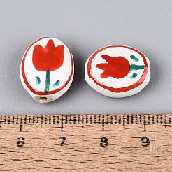 Handmade Porcelain Beads&nbsp;PORC-N013-10E