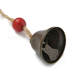 Iron Bell Hanging Ornaments&nbsp;HJEW-JM02417-01