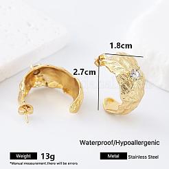 304 Stainless Steel Stud Earrings for Women&nbsp;HX8222