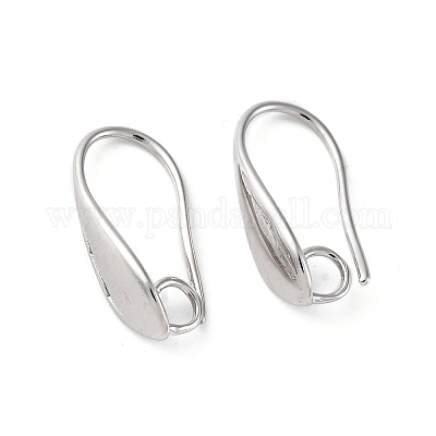 Brass Earring Hooks&nbsp;KK-L134-05-1