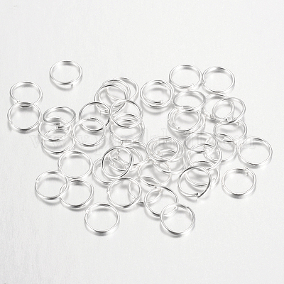 Iron Open Jump Rings&nbsp;X-IFIN-A018-6mm-S-1