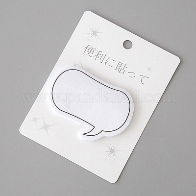 Cute Dialog Box Memo Pad Sticky Notes&nbsp;PW-WG20624-01-1