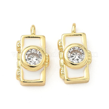 新作人気 Zirconia Cubic Pave Brass Wholesale Pendants Pandahall.com - アクセサリー
