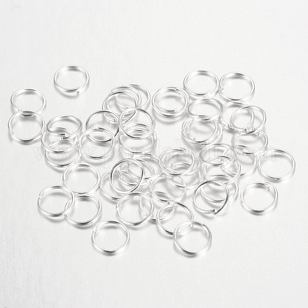 Iron Open Jump Rings&nbsp;X-IFIN-A018-6mm-S-1