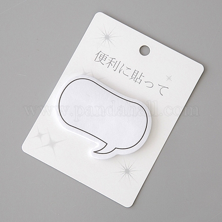 Cute Dialog Box Memo Pad Sticky Notes&nbsp;PW-WG20624-01-1