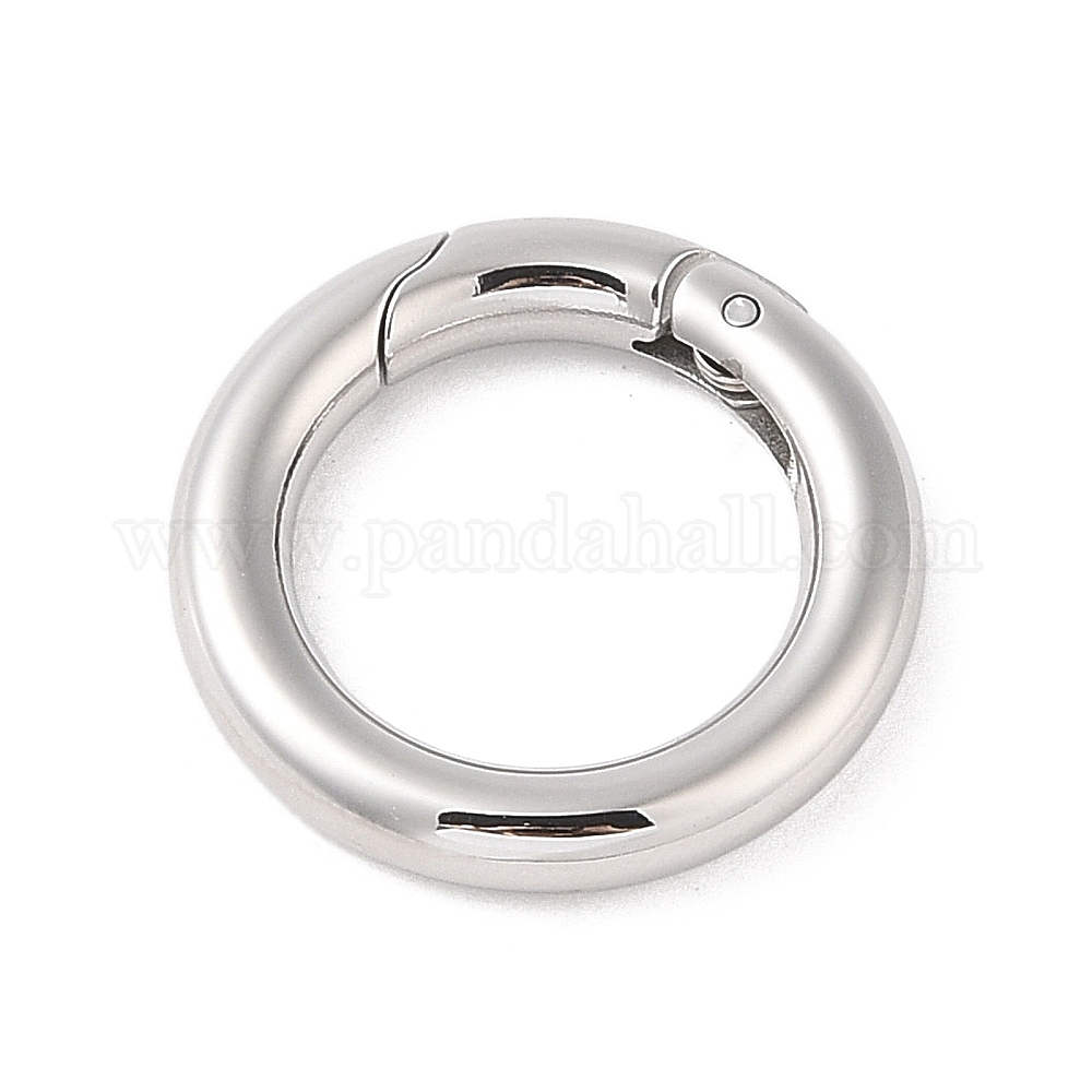 Wholesale Tarnish Resistant 304 Stainless Steel Spring Gate Rings ...