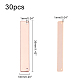 Brass Links&nbsp;KK-PH0002-15RG-2