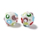 Handmade Bumpy Lampwork Beads&nbsp;LAMP-F022-03H-2