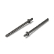 Titanium Stud Earring Findings&nbsp;FIND-R096-02B-P-2