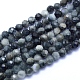 Natural Hawk's Eye Beads Strands&nbsp;G-I279-E14-03-1