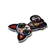 アクリルパーツ  動物  猫の形  36.5x23.5x2.5mm  穴：1.6mm&nbsp;OACR-I016-07C-2