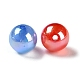 UV Plating Crackle Acrylic Beads&nbsp;MACR-D029-21A-2
