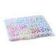 12 Colors Opaque Acrylic Beads&nbsp;OACR-FS0001-70-6