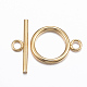 304 Stainless Steel Toggle Clasps&nbsp;STAS-H380-05G-1