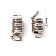 Iron Coil Cord Ends&nbsp;E195Y-3
