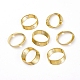 Rack Plating Brass Bead Frames&nbsp;LS-KK-D530-07G-1
